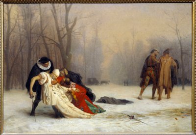 Duello dopo un ballo in maschera da Jean Leon Gerome