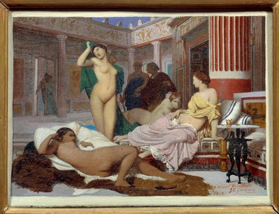 Interno greco da Jean Leon Gerome