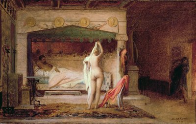 Re Candaulo di Lidia, 1858 da Jean Leon Gerome