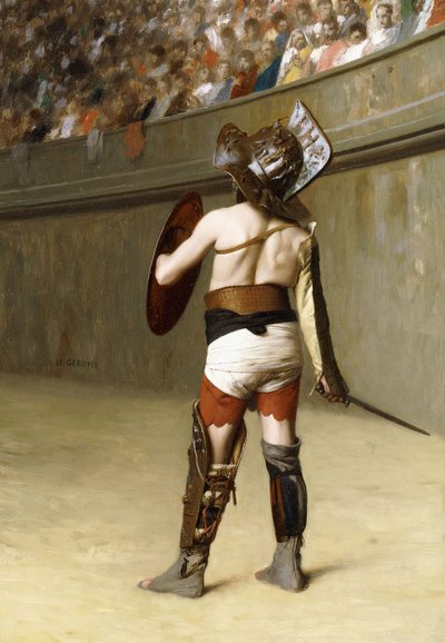 Mirmillone - Un gladiatore gallico da Jean Leon Gerome