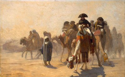 Napoleone in Egitto, 1863 da Jean Leon Gerome