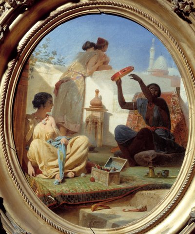 Sulla terrazza da Jean Leon Gerome