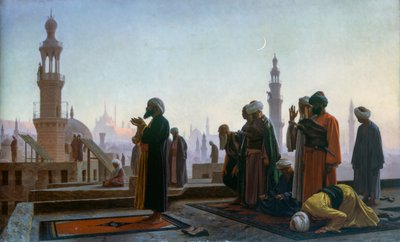 Preghiera al Cairo da Jean Leon Gerome