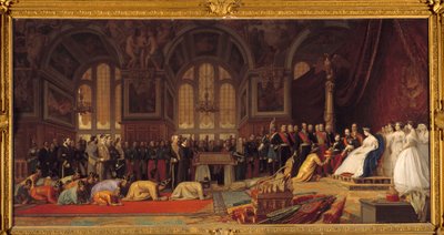 Ricevimento degli ambasciatori del Siam da parte di Napoleone III e dell