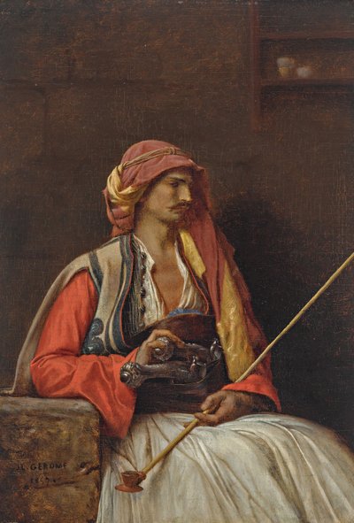 Arnaut seduto da Jean Leon Gerome