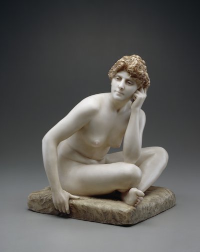 Donna seduta, c.1890/95 da Jean Leon Gerome