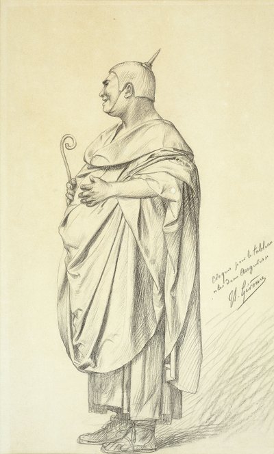 Studio per i due auguri da Jean Leon Gerome