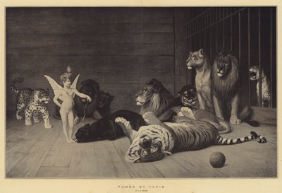 Addomesticato da Cupido da Jean Leon Gerome