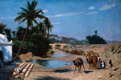 La carovana da Jean Leon Gerome