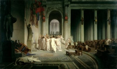 La morte di Cesare da Jean Leon Gerome