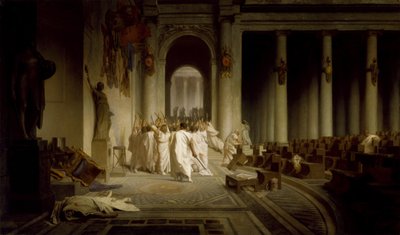 La morte di Cesare da Jean Leon Gerome