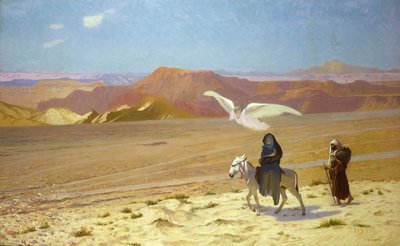 La Fuga in Egitto da Jean Leon Gerome