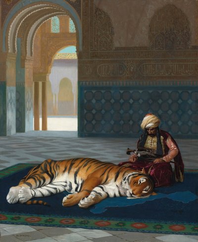 La tigre e il guardiano da Jean Leon Gerome