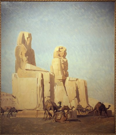 Il colosso di Tebe, Memnone e Sesostri da Jean Leon Gerome