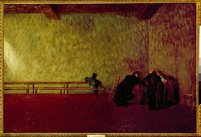 I cospiratori. Riunione privata tra tre uomini che preparano un complotto da Jean Leon Gerome