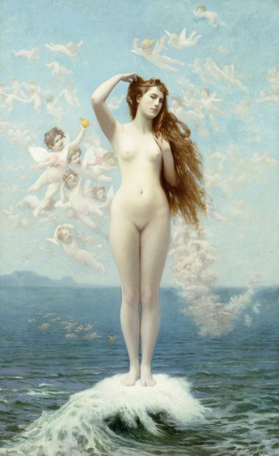 Venere che sorge da Jean Leon Gerome