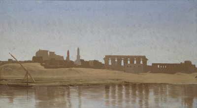 Veduta del Nilo a Luxor, 1857 da Jean Leon Gerome