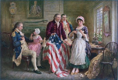 Betsy Ross 1777 da Jean Leon Gerome Ferris