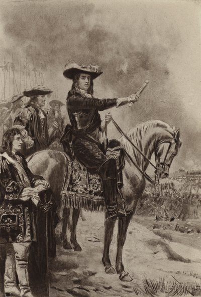 Marlborough a Blenheim da Jean Leon Gerome Ferris