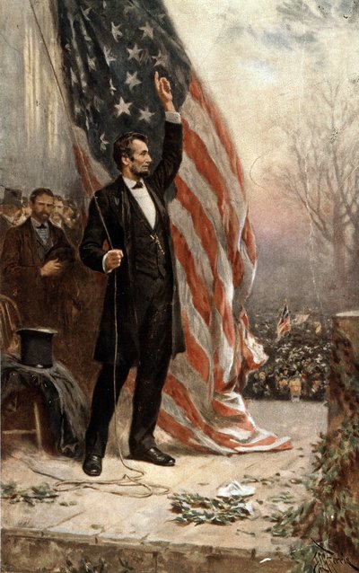 Presidente Abraham Lincoln da Jean Leon Gerome Ferris