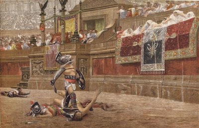 I gladiatori da Jean Leon after Gerome