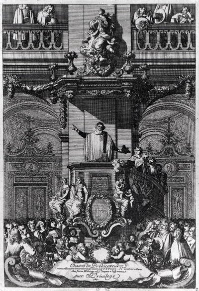 Un Predicatore, 1659 da Jean Lepautre