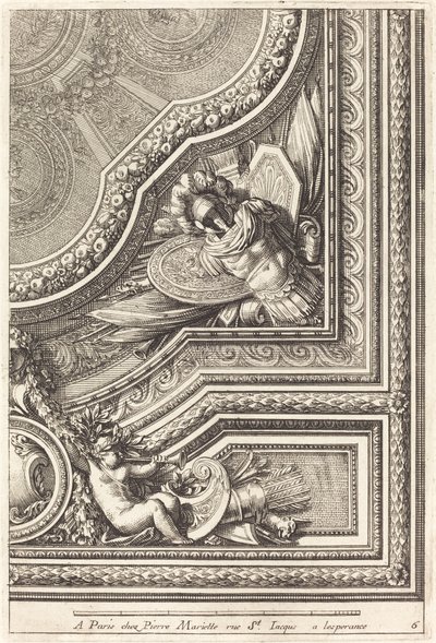 Quarti di soffitto da Jean Lepautre