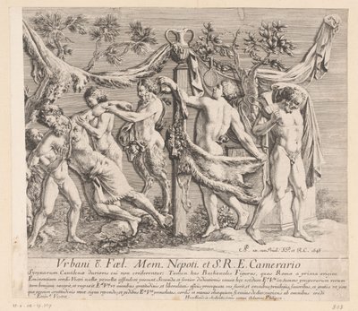 Rilievo di baccanti festanti da Jean Lepautre