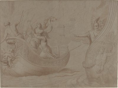 Il rapimento di Elena di Troia da Jean Lepautre