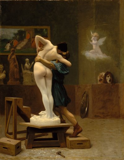 Francese:  Pigmalione e Galatea Pigmalione e Galatea da Jean Leon Gerome