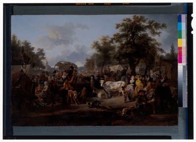 La fiera del villaggio da Jean Louis (1744 1829) De Marne