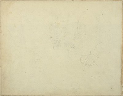 Caricatura di un uomo che indossa un cappello a falde larghe da Jean Louis André Théodore Géricault