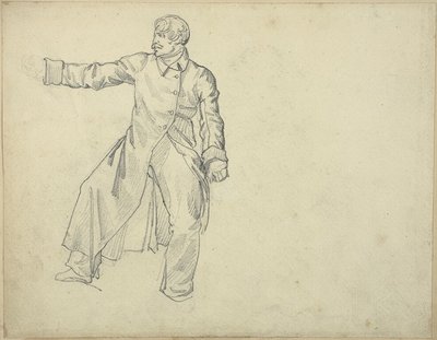 Studio di un artigliere da Jean Louis André Théodore Géricault