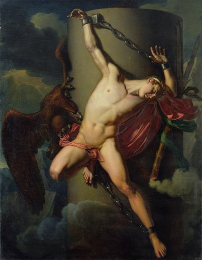 La tortura di Prometeo da Jean Louis Cesar Lair