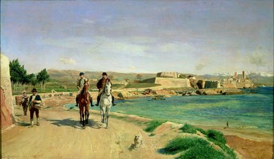 Antibes, la cavalcata da Jean Louis Ernest Meissonier