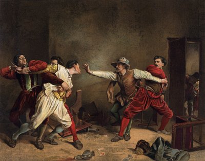 La Rissa da Jean Louis Ernest Meissonier