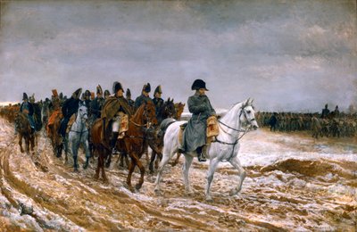 Le Campagne de France 1814 da Jean Louis Ernest Meissonier