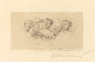 Gli amatori da Jean Louis Ernest Meissonier