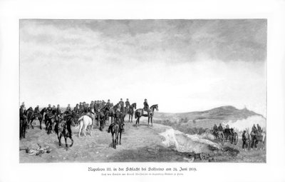 Napoleone III alla battaglia di Solferino, 1863, 1900 da Jean Louis Ernest Meissonier
