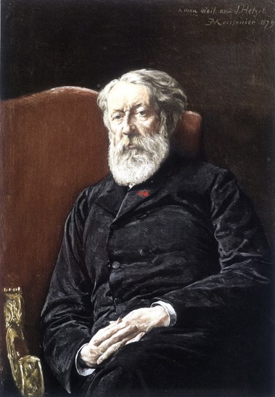 Ritratto di Hetzel di Meissonnier nel 1879, 