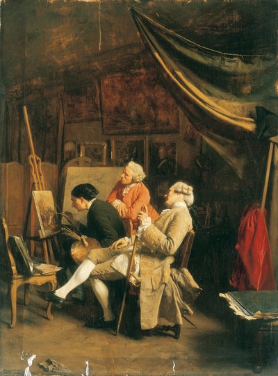 I pittori dilettanti da Jean Louis Ernest Meissonier