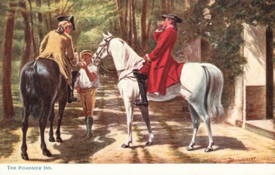 La locanda lungo la strada da Jean Louis Ernest Meissonier