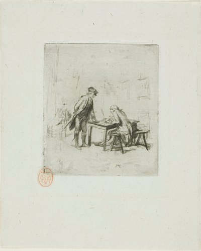 Il Sergente Reporter da Jean Louis Ernest Meissonier