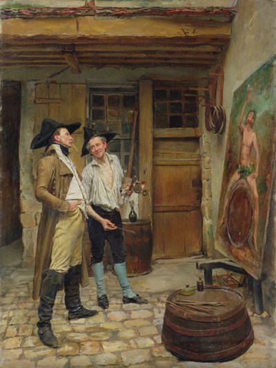Il Pittore di Insegne, 1872 da Jean Louis Ernest Meissonier