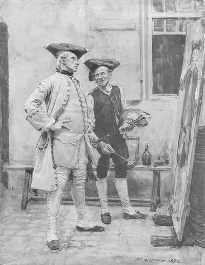 Il Pittore di Insegne da Jean Louis Ernest Meissonier
