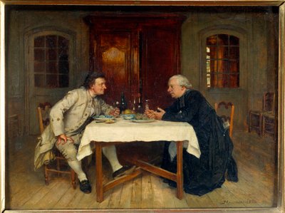 Il vino del curato da Jean Louis Ernest Meissonier
