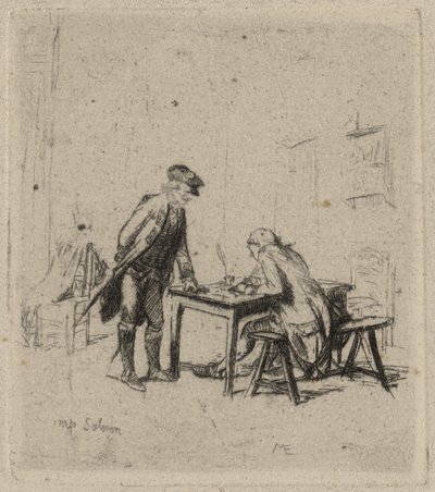 Senza titolo da Jean Louis Ernest Meissonier