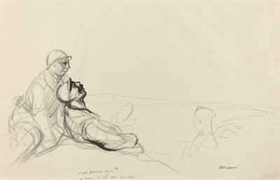- Un farman - no, è un boche., c. 1914-1919 da Jean Louis Forain