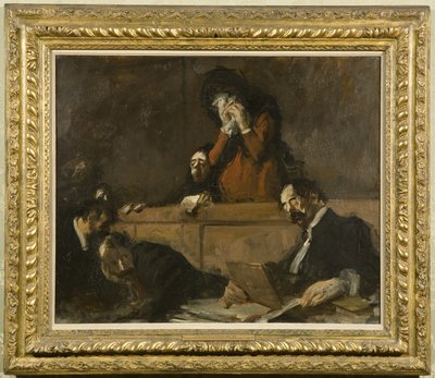 Una Scena di Corte (Scenes des Tribunaux) 1909 da Jean Louis Forain