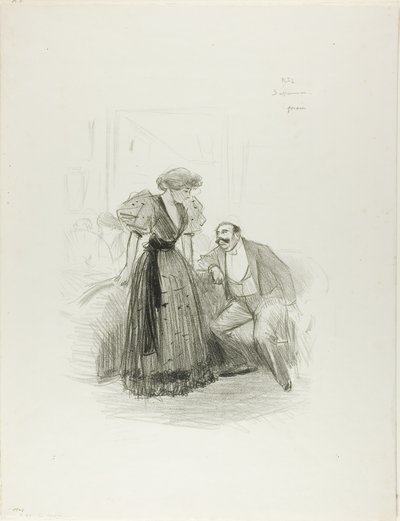 A una Festa Serale da Jean Louis Forain